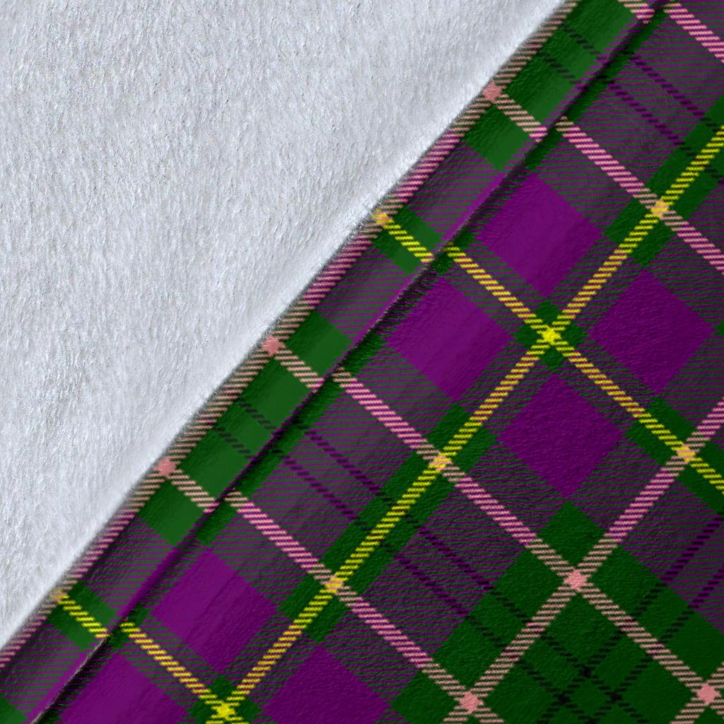 Taylor (Tailyour) Tartan Crest Wave Blanket - 3 Sizes