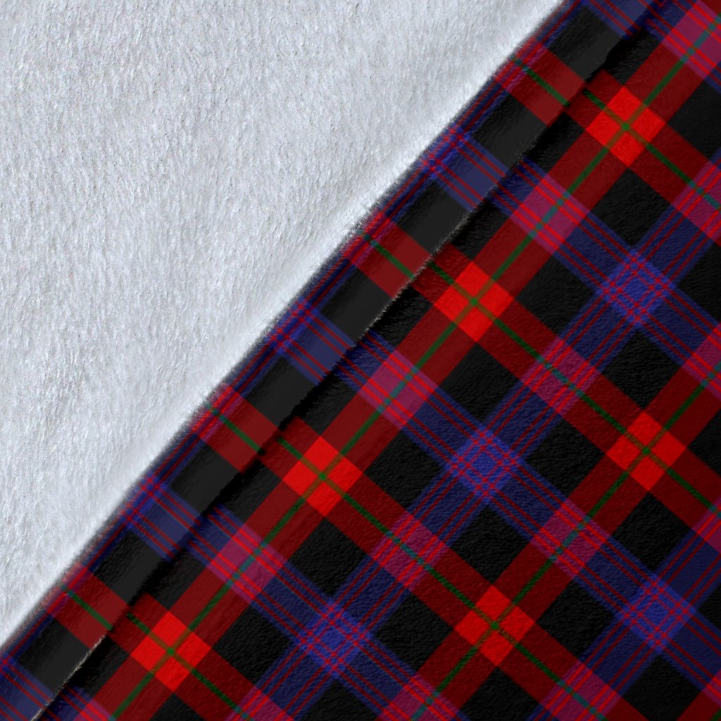 Broun Family Tartan Crest Blankets