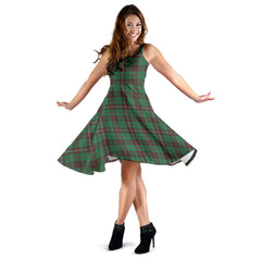 MacKinnon Hunting Ancient Family Tartan Midi Dress