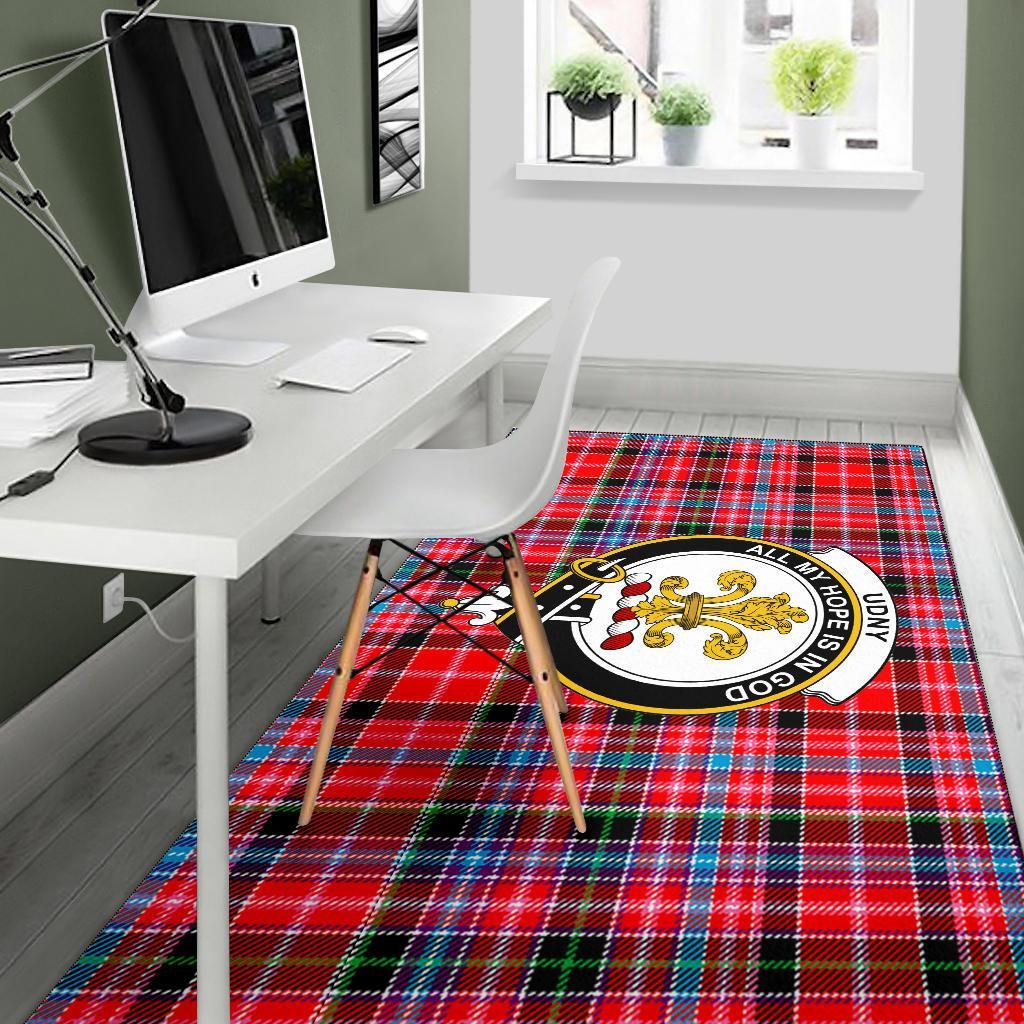 Undy Tartan Crest Area Rug