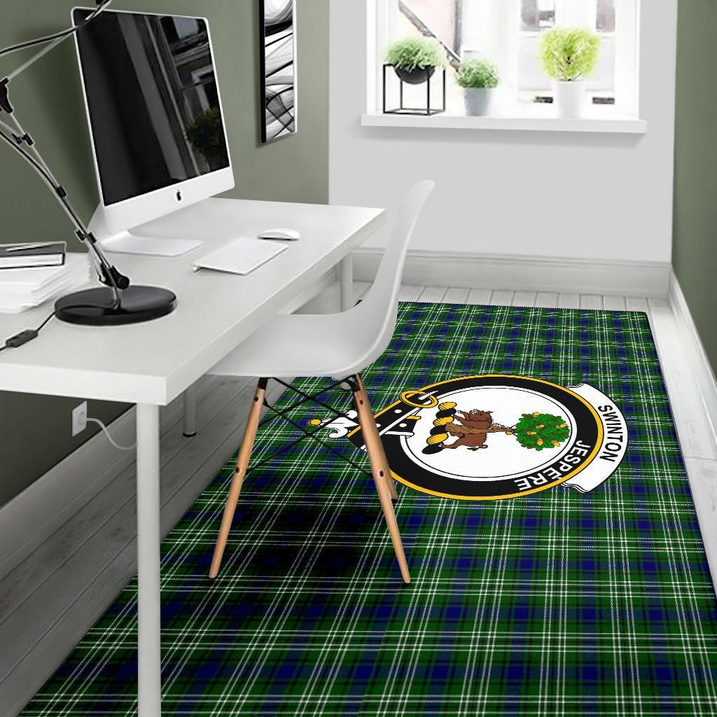 Swinton Tartan Crest Area Rug