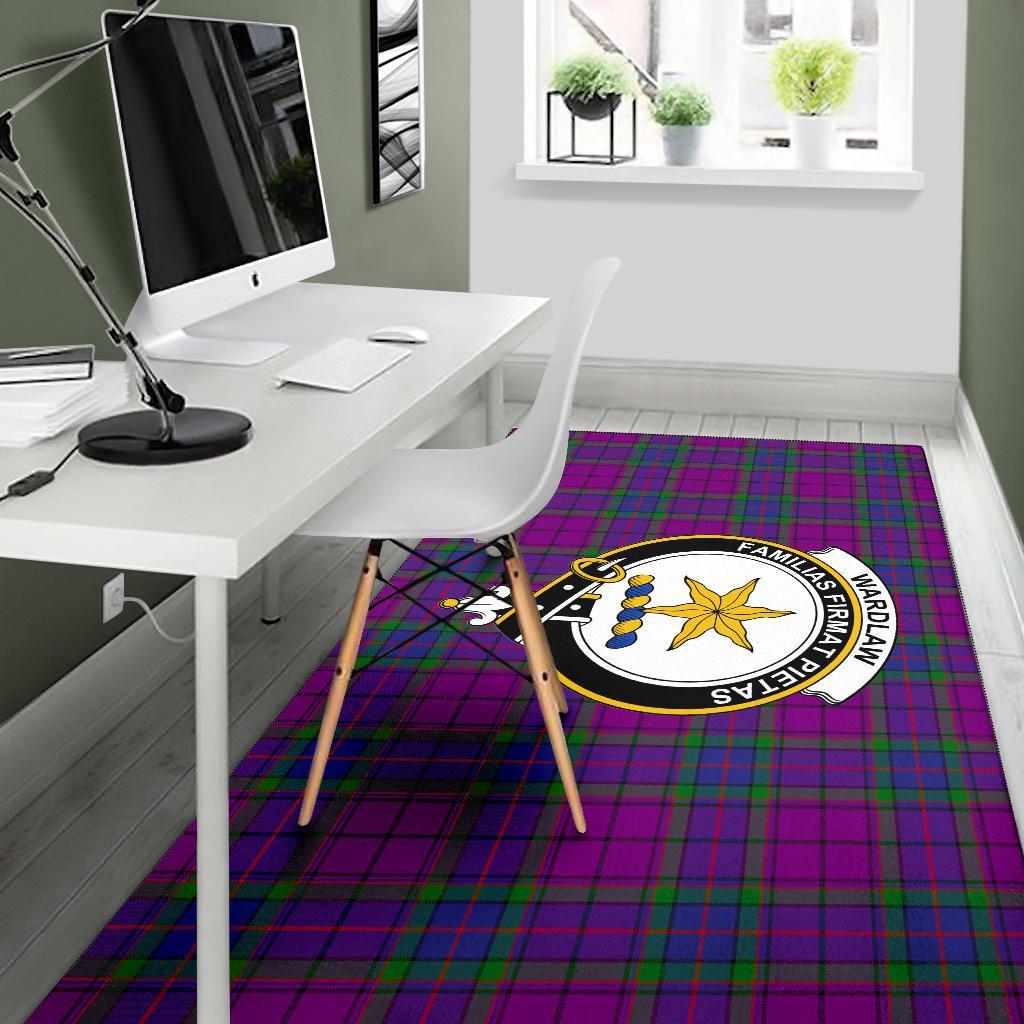 Wardlaw Tartan Crest Area Rug