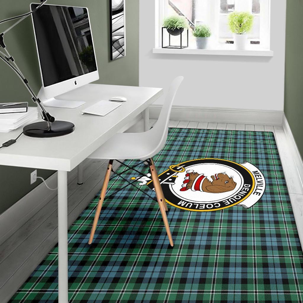 Melville Tartan Crest Area Rug