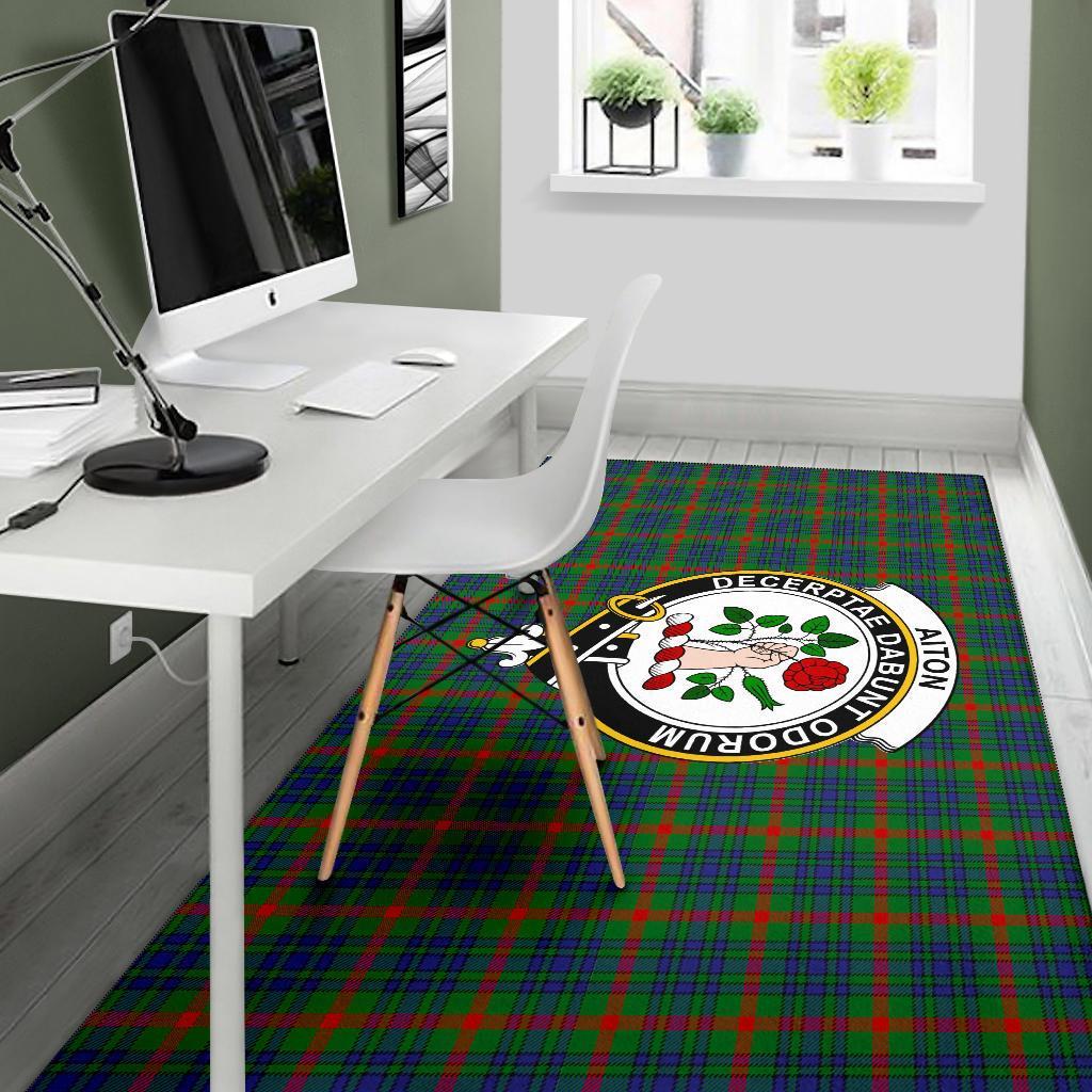 Aiton Tartan Crest Area Rug