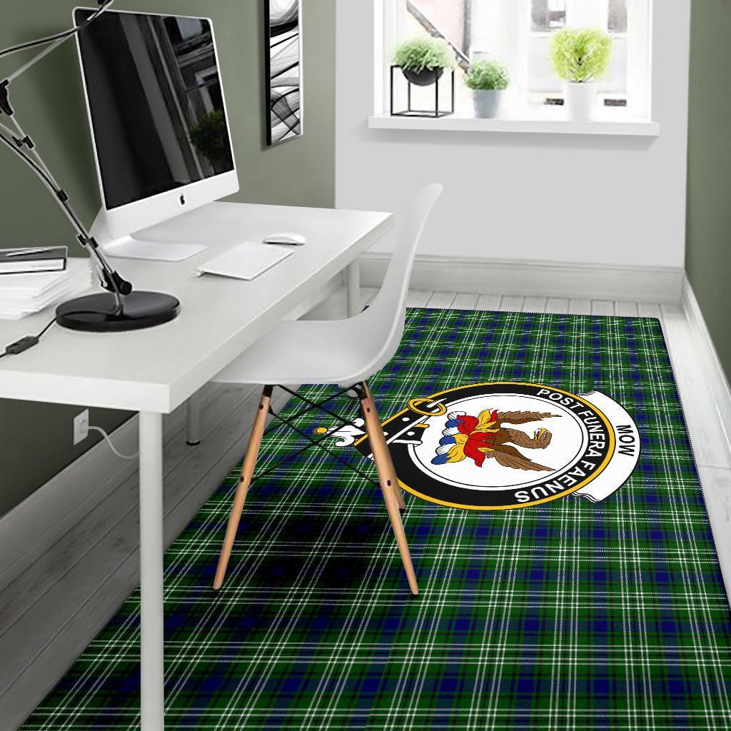 Mow Tartan Crest Area Rug