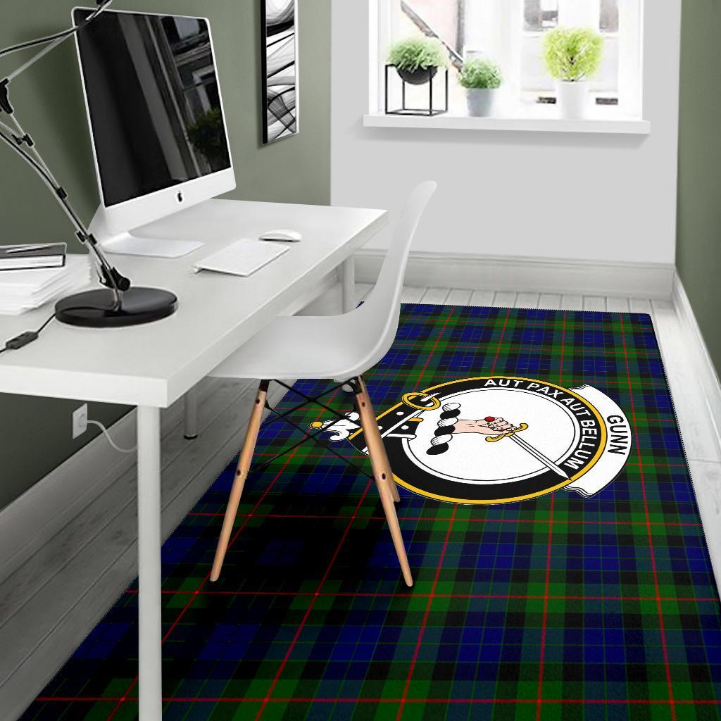 Gunn Tartan Crest Area Rug