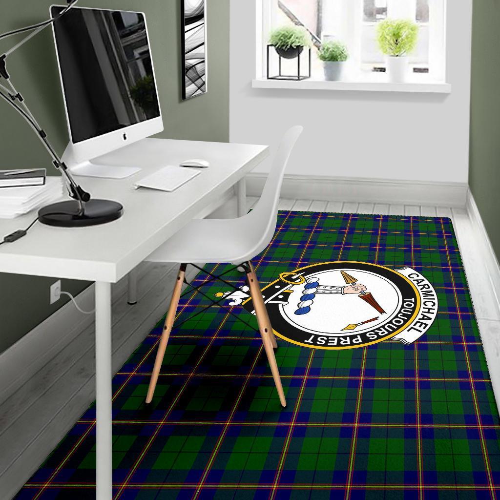 Carmichael Tartan Crest Area Rug