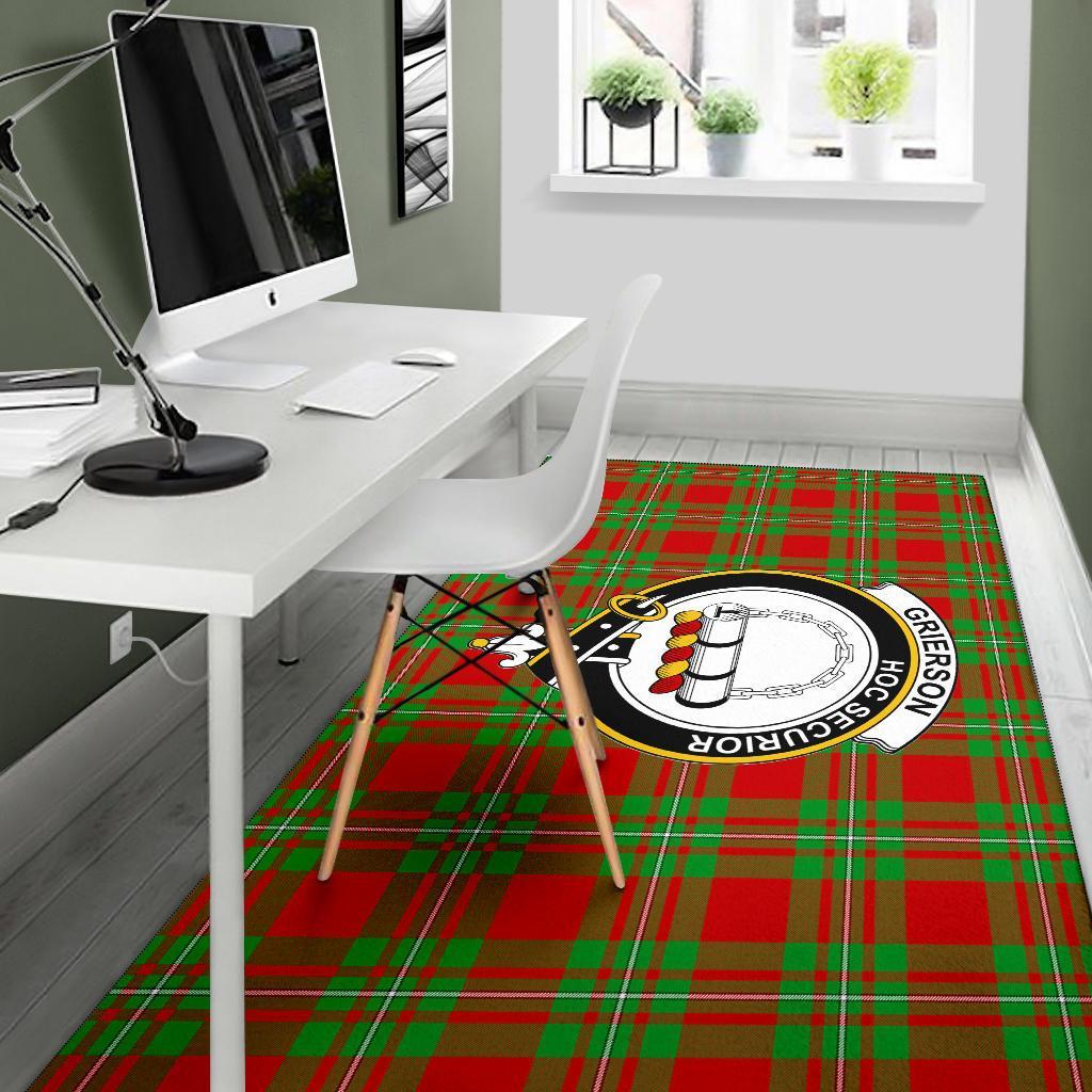 Grierson Tartan Crest Area Rug