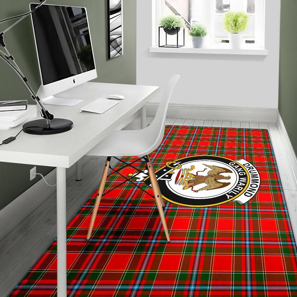 Drummond Tartan Crest Area Rug