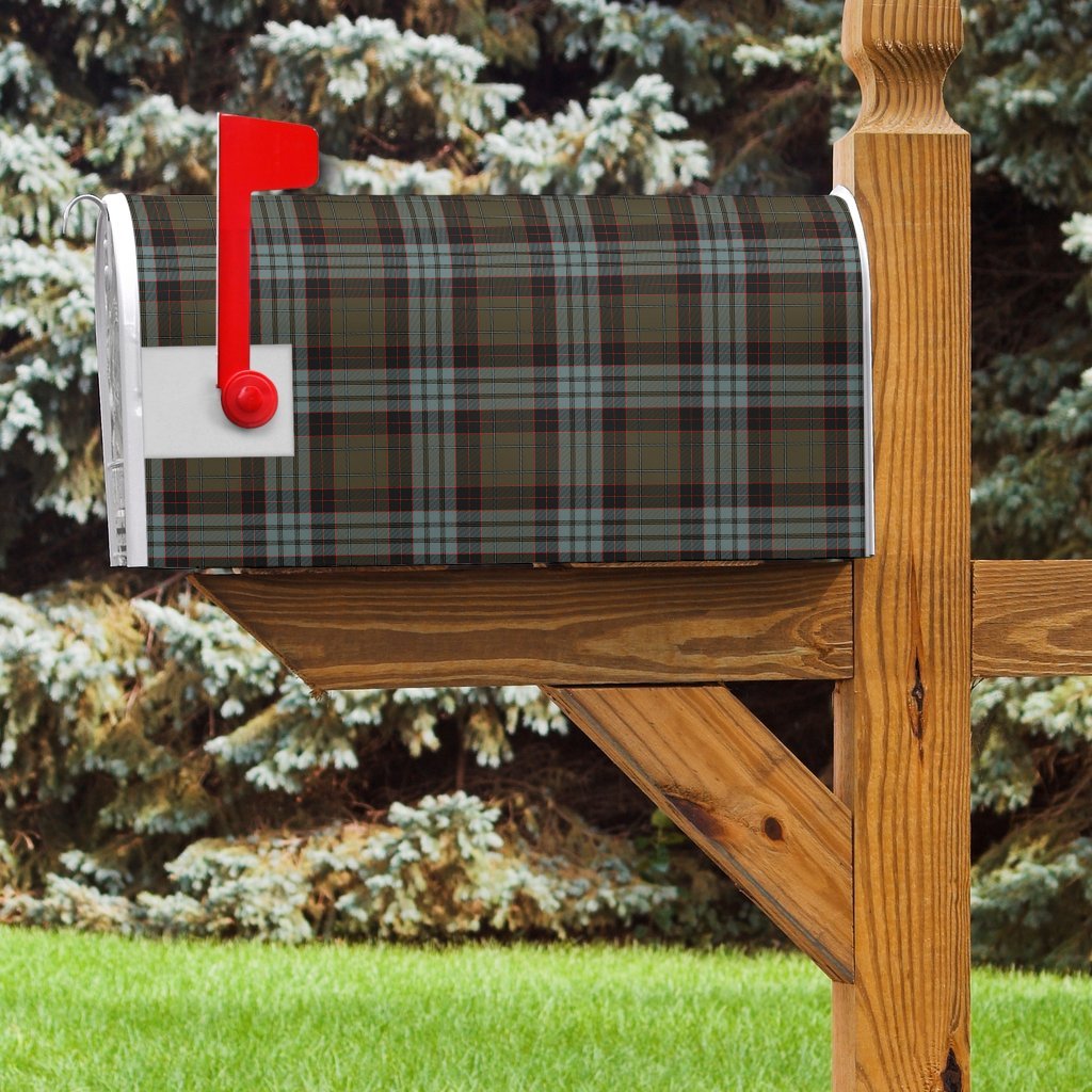 Stewart Old Weathered Tartan Mailbox