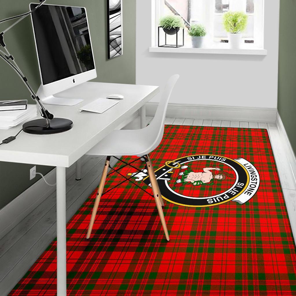 Livingstone Tartan Crest Area Rug