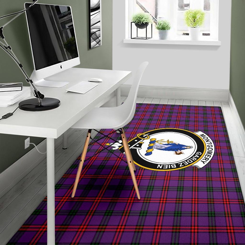 Montgomery Tartan Crest Area Rug