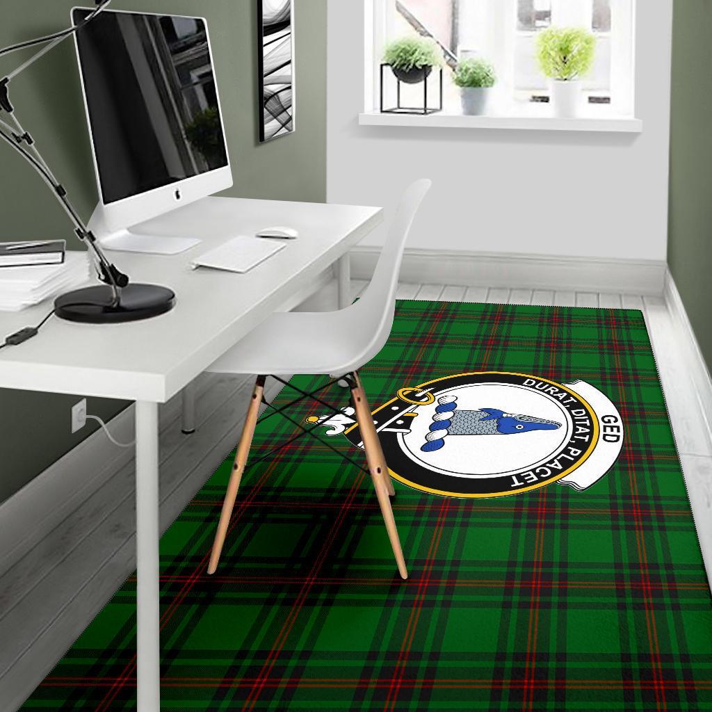 Ged Tartan Crest Area Rug