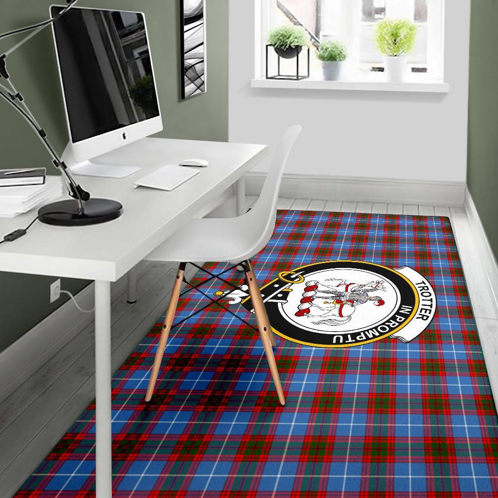 Trotter Tartan Crest Area Rug