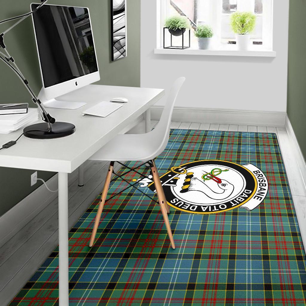 Brisbane Tartan Crest Area Rug