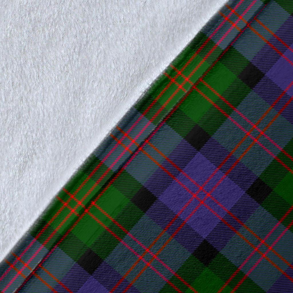 Blair Modern Tartan Crest Blanket Wave Style