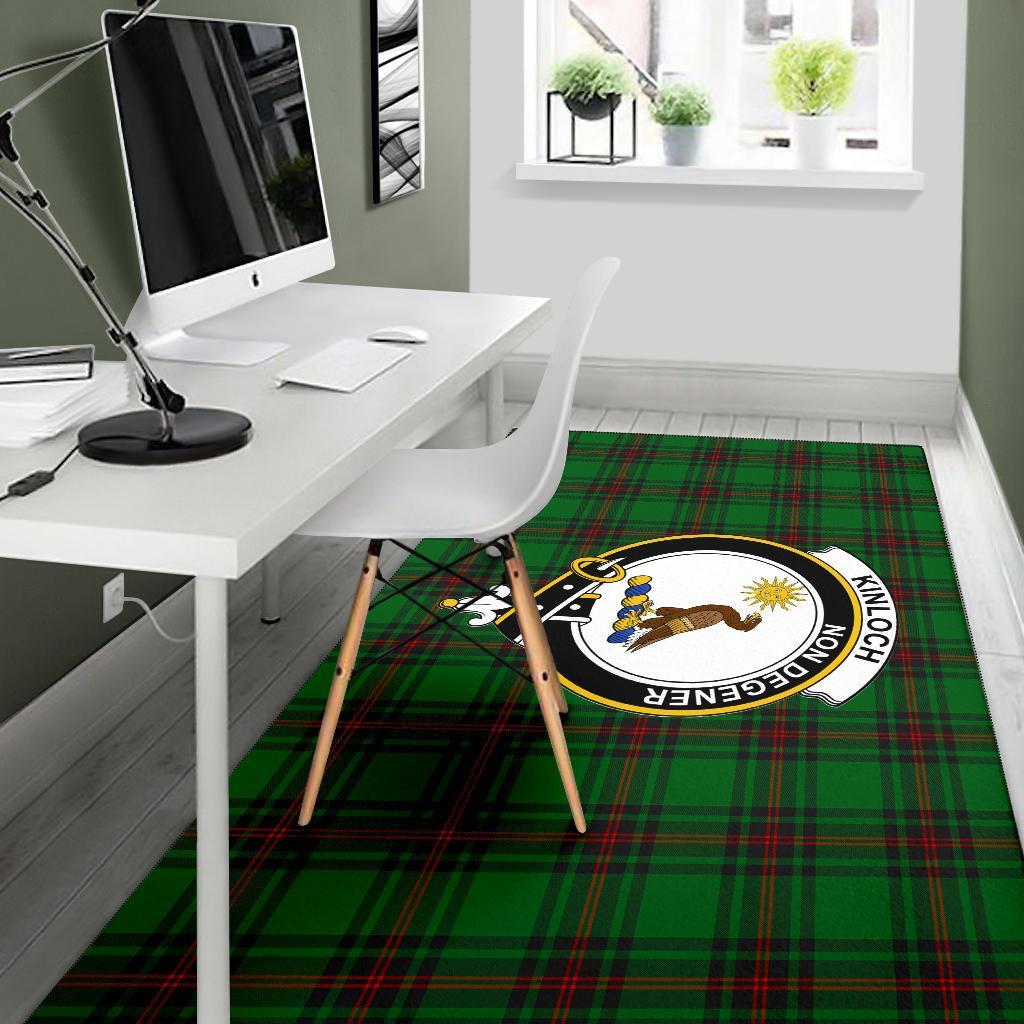 Kinloch Tartan Crest Area Rug