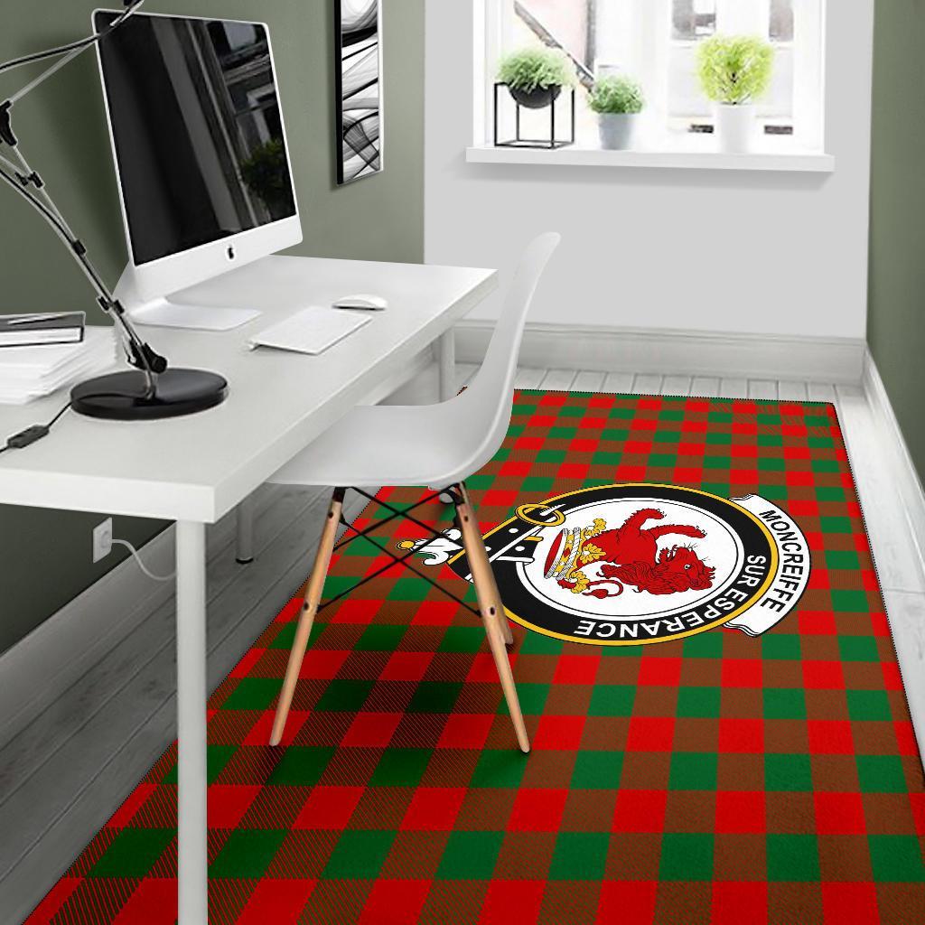 Moncrieffe Tartan Crest Area Rug