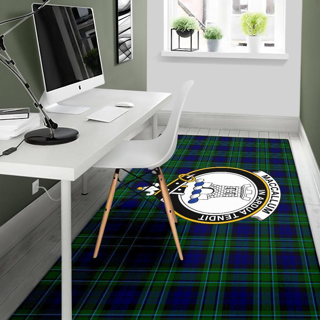 Maccallum Tartan Crest Area Rug