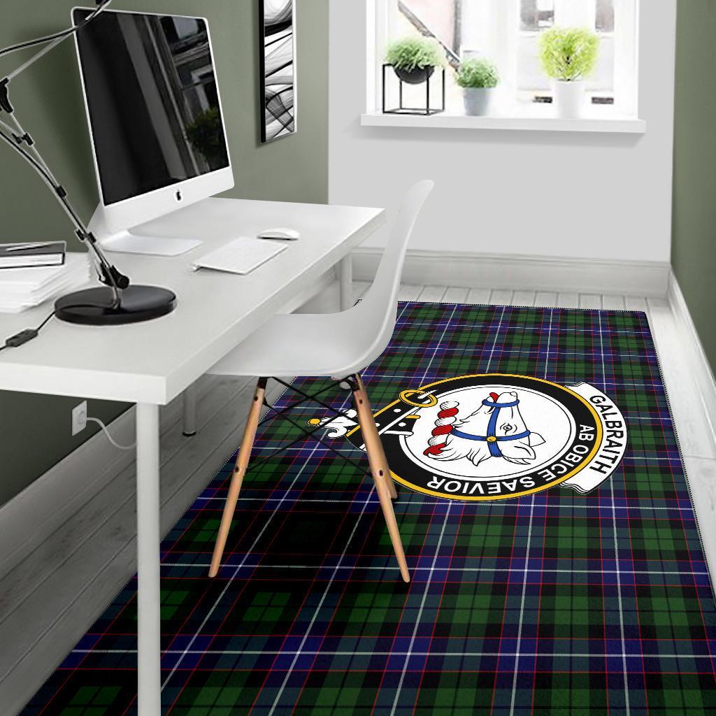 Galbraith Tartan Crest Area Rug