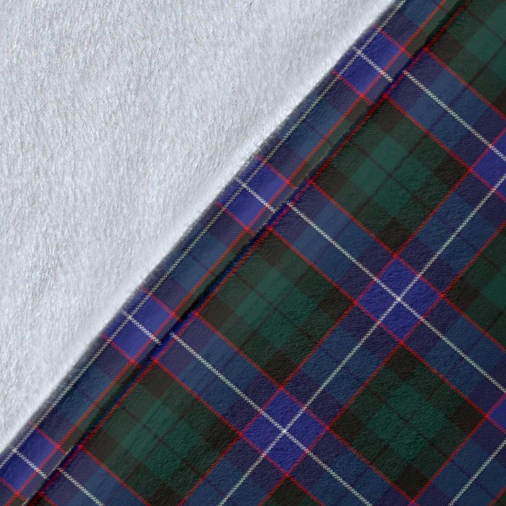 Guthrie Modern Tartan Crest Blanket Wave Style