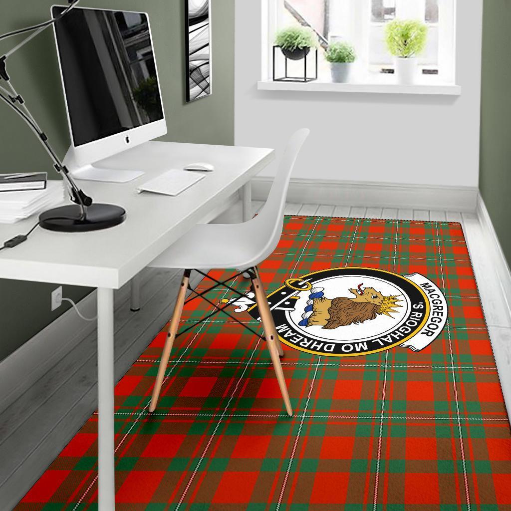 Macgregor Tartan Crest Area Rug