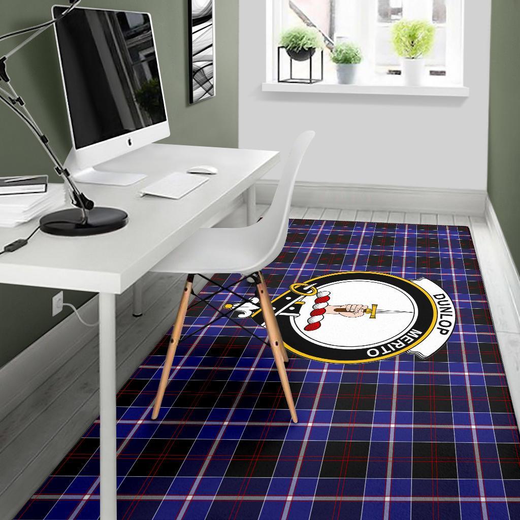 Dunlop Tartan Crest Area Rug