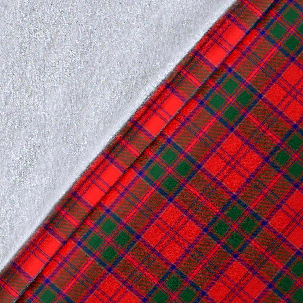 Drummond Modern Tartan Crest Blanket Wave Style