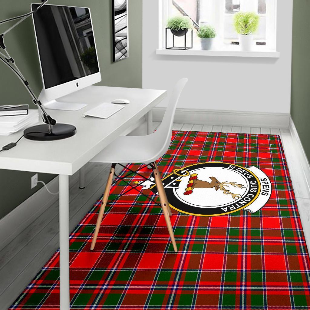 Spens (Or Spence) Tartan Crest Area Rug