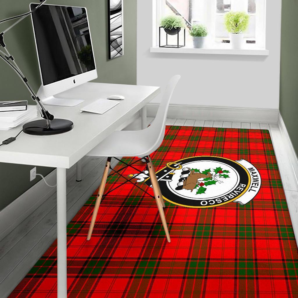 Maxwell Tartan Crest Area Rug