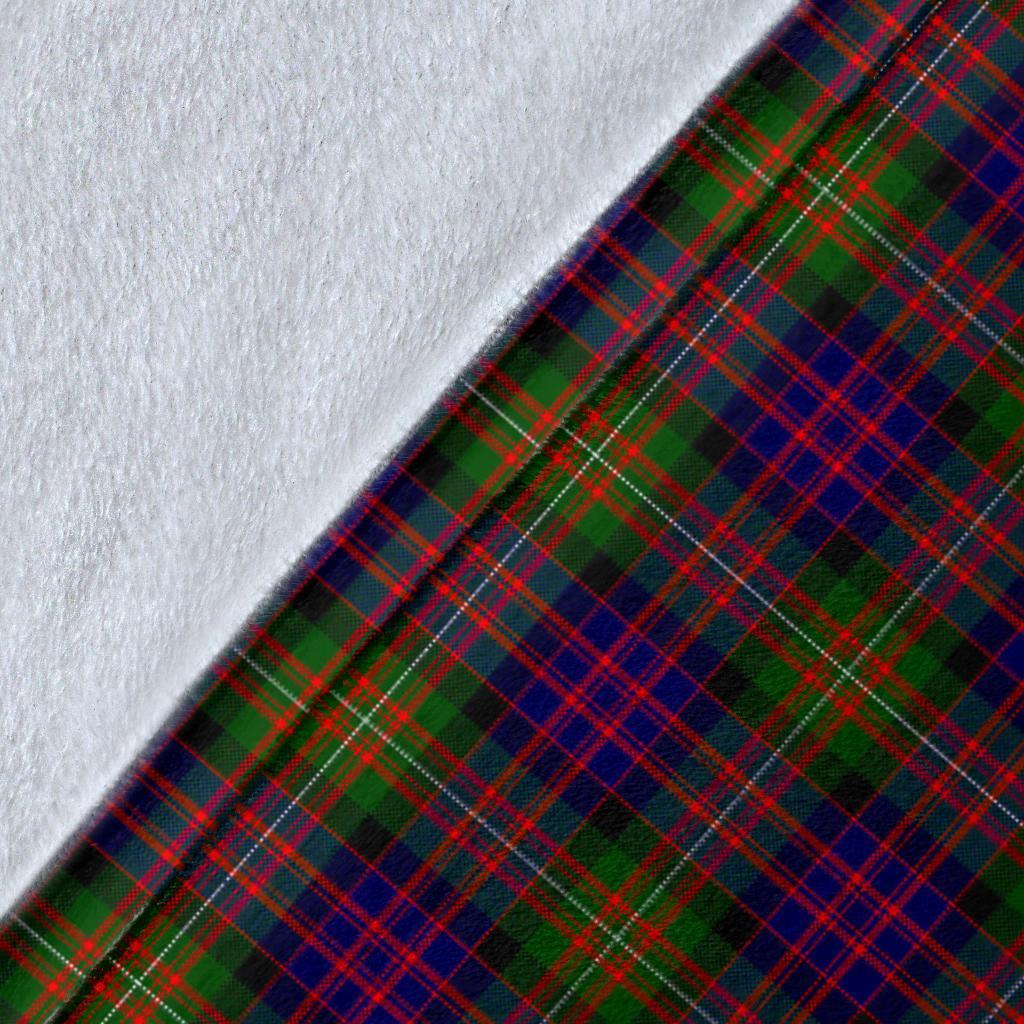 MacDonnell Of Glengarry Modern Tartan Crest Blanket Wave Style