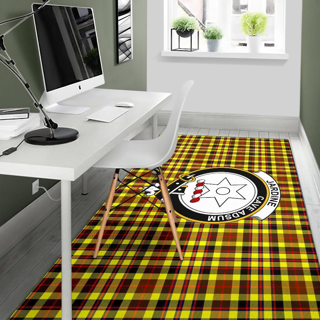 Jardine Tartan Crest Area Rug