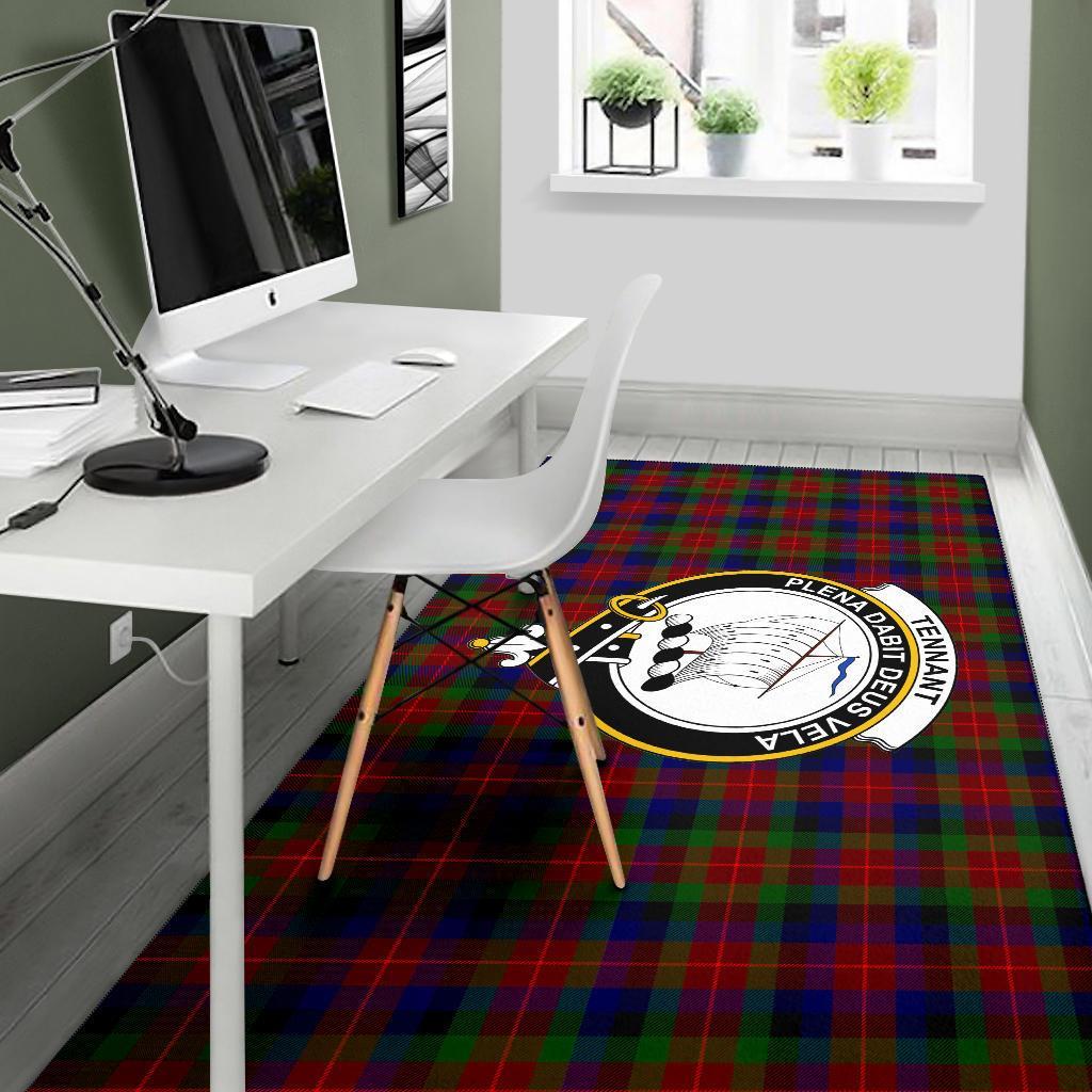 Tennant Tartan Crest Area Rug