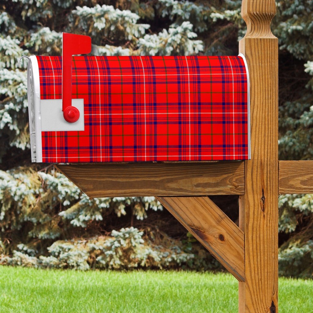 Rose Modern Tartan Mailbox