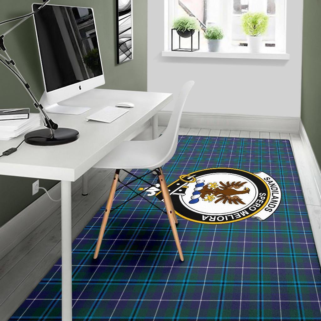 Sandilands Tartan Crest Area Rug