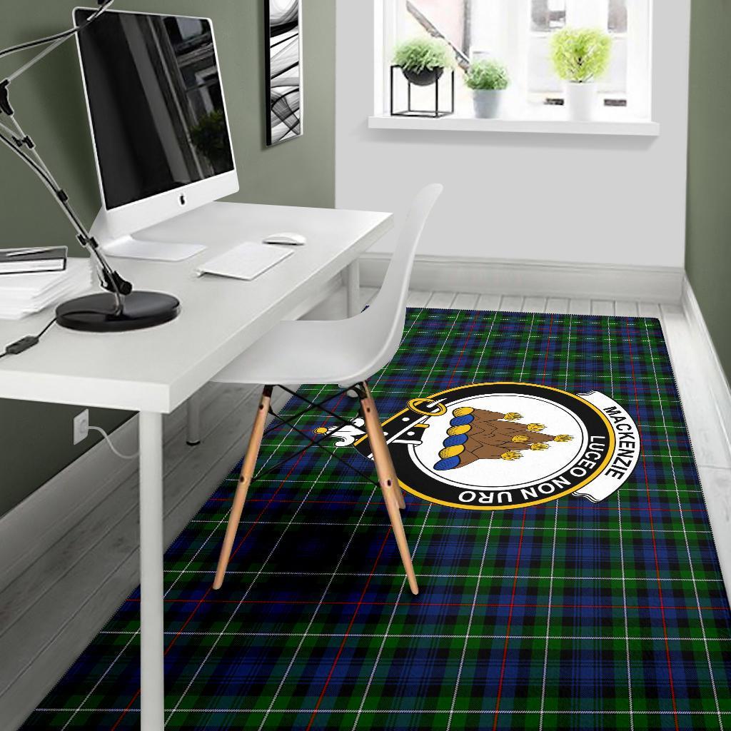 Mackenzie Tartan Crest Area Rug