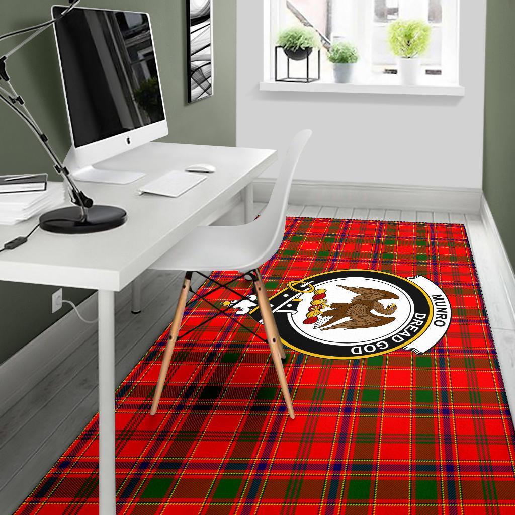 Munro Tartan Crest Area Rug