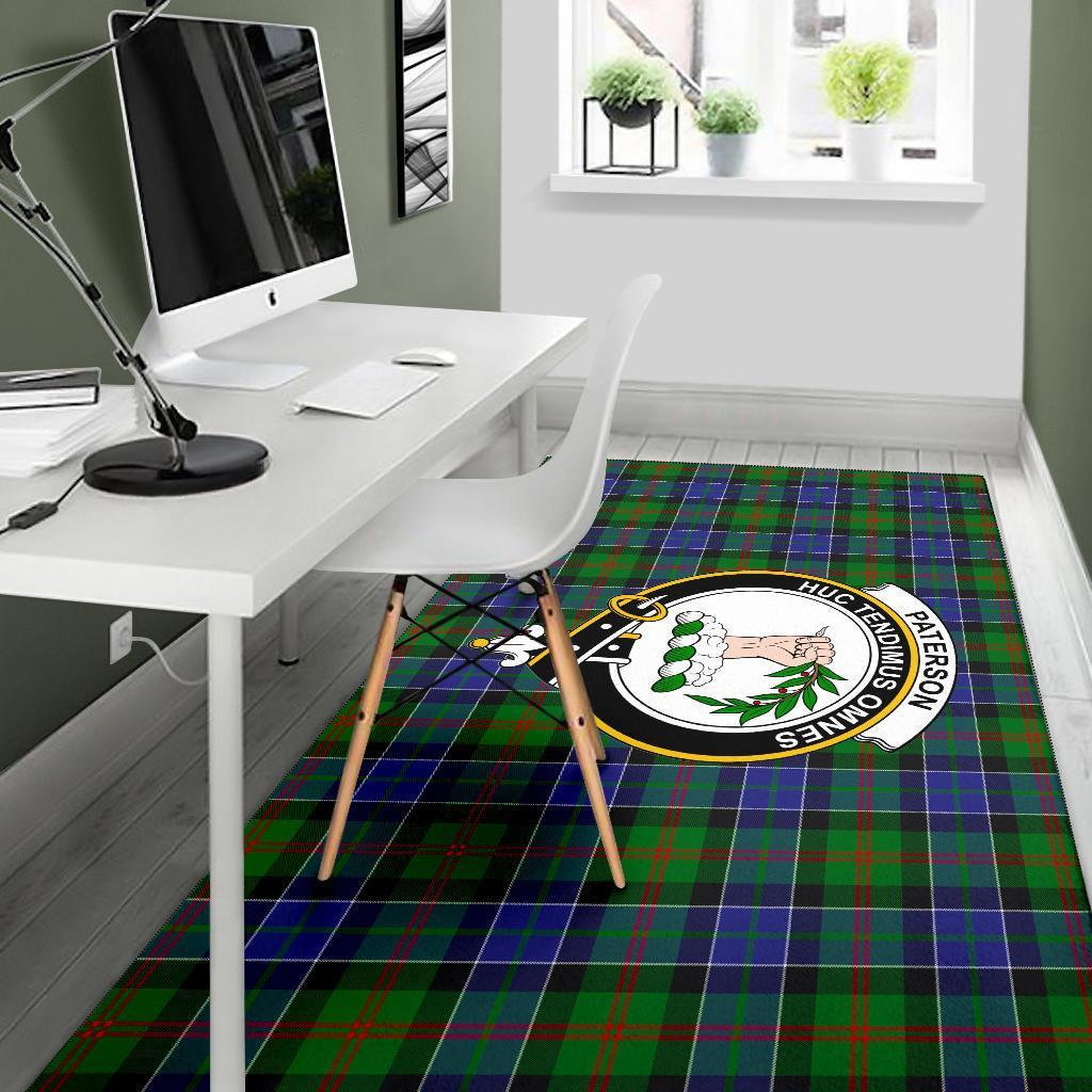 Paterson Tartan Crest Area Rug