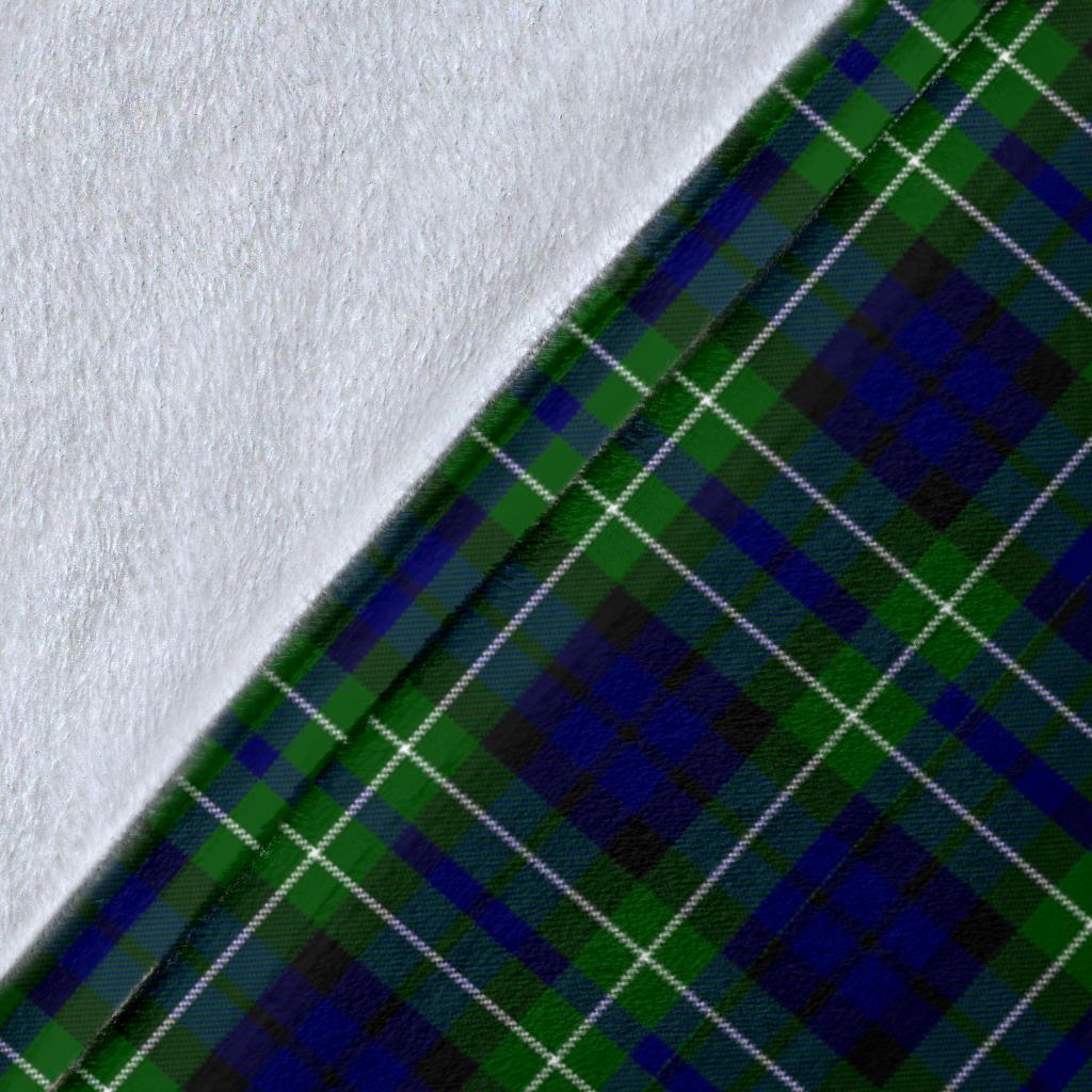 MacNeil of Colonsay Modern Tartan Crest Blanket Wave Style