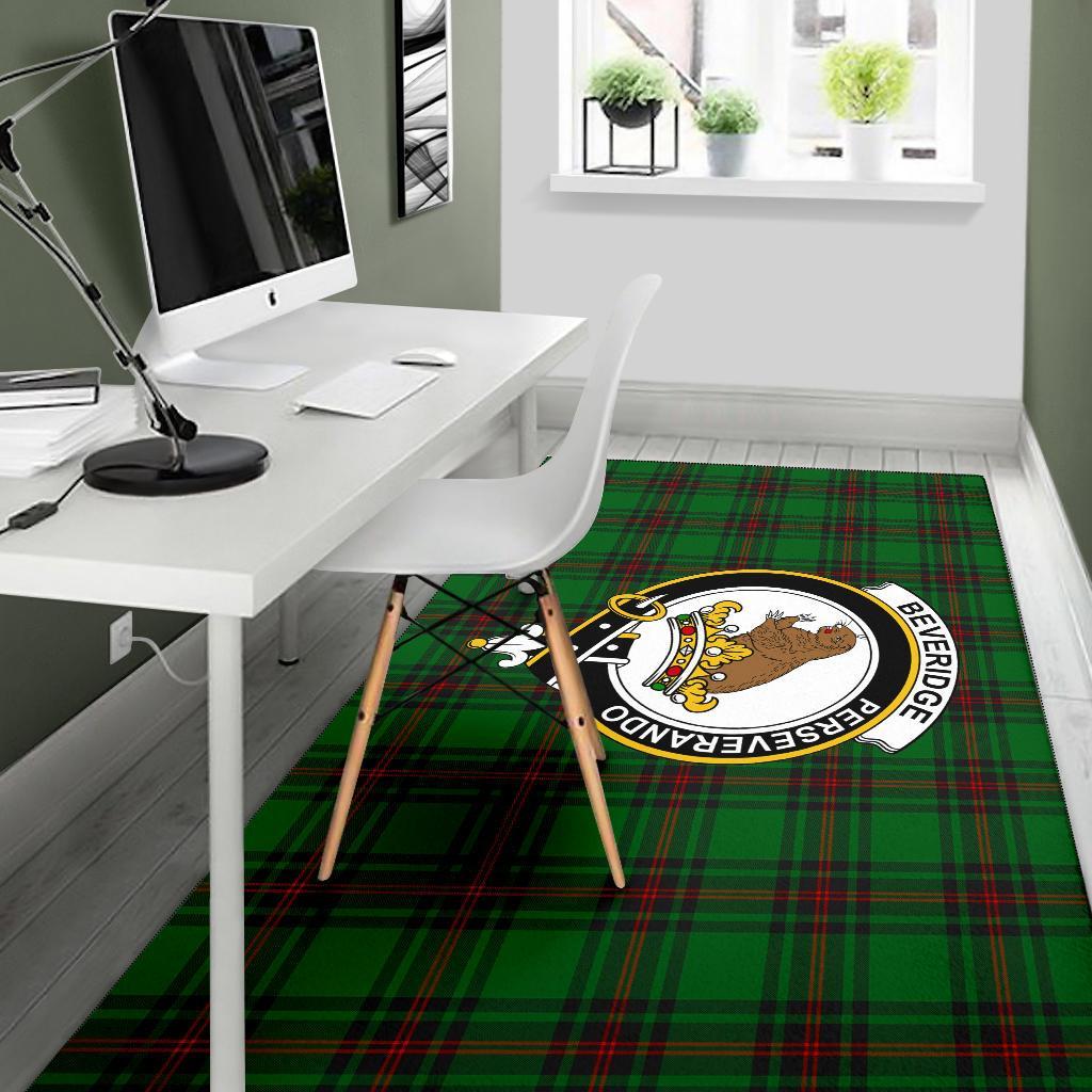 Beveridge Tartan Crest Area Rug