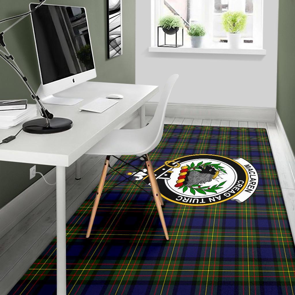 Maclaren Tartan Crest Area Rug