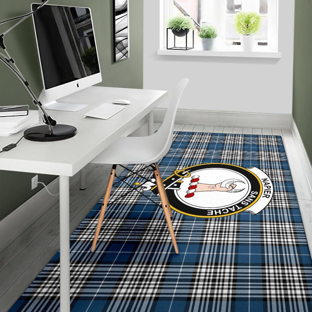 Napier Tartan Crest Area Rug