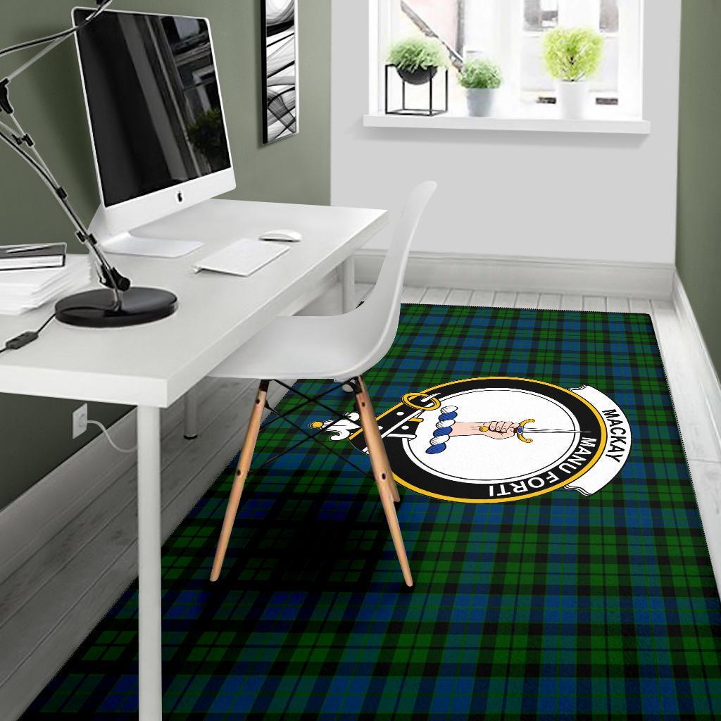 Mackay Tartan Crest Area Rug