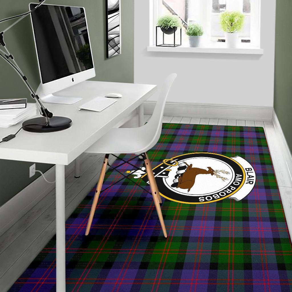 Blair Tartan Crest Area Rug