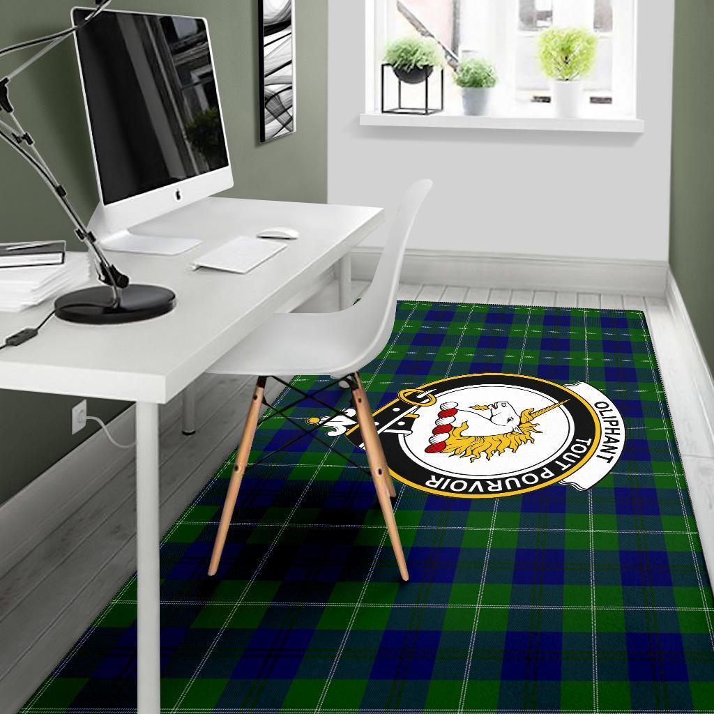 Oliphant Tartan Crest Area Rug