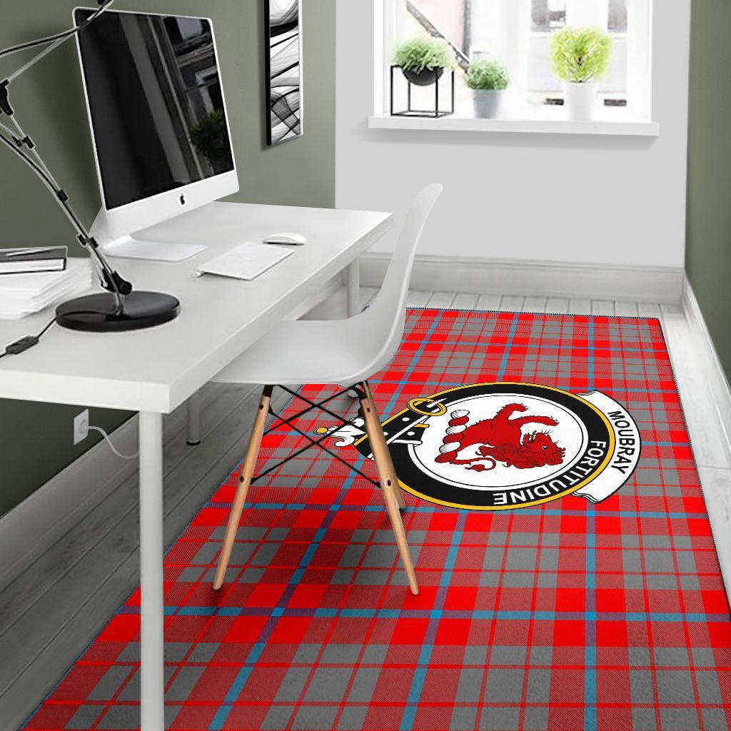 Moubray Tartan Crest Area Rug