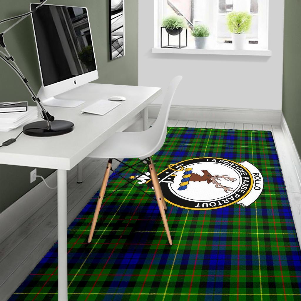 Rollo Tartan Crest Area Rug