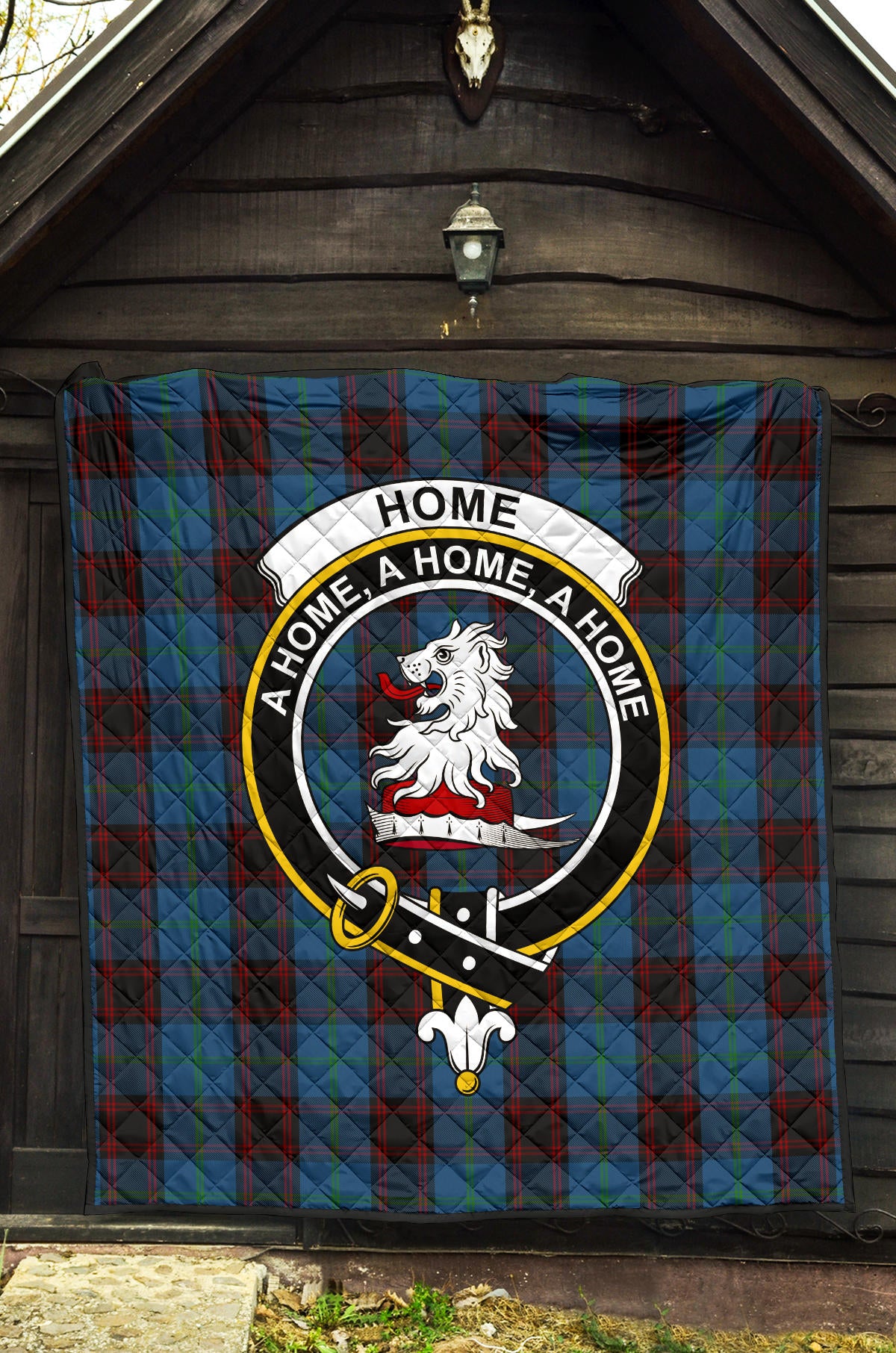 Home Clans Originaux Tartan Crest Quilt - SP