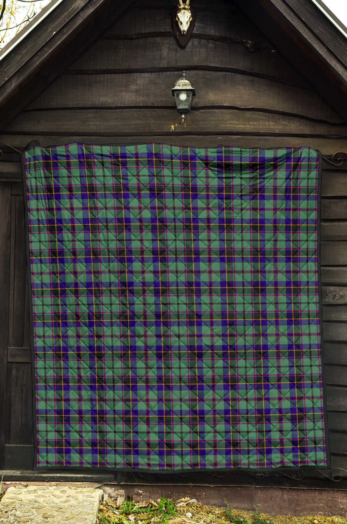 Stevenson Family Modern Tartan Quilt - SP