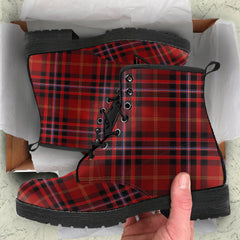 Brim - DeForest of Balvaird Castle Tartan Leather Boots